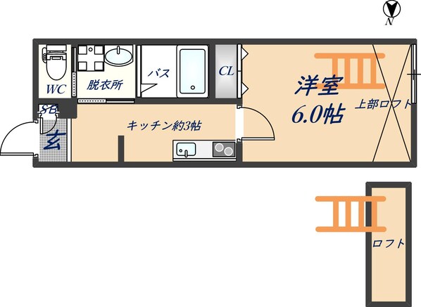 ハイツ雅の物件間取画像